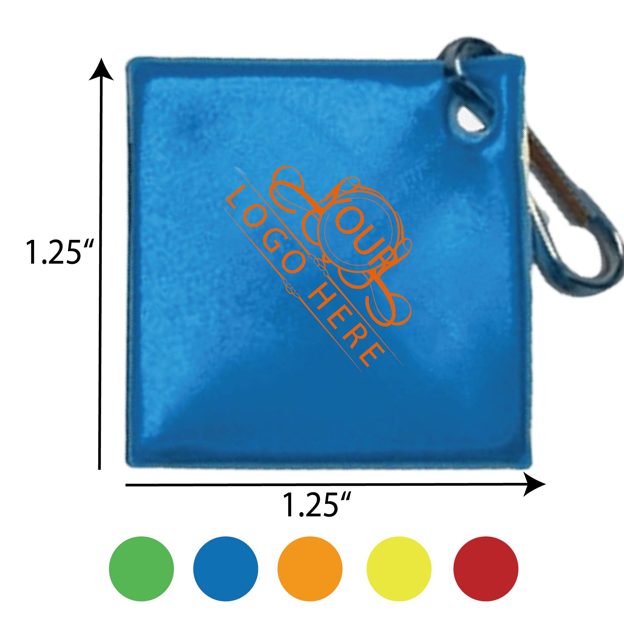 Walk Reflective Zipper Pull 3