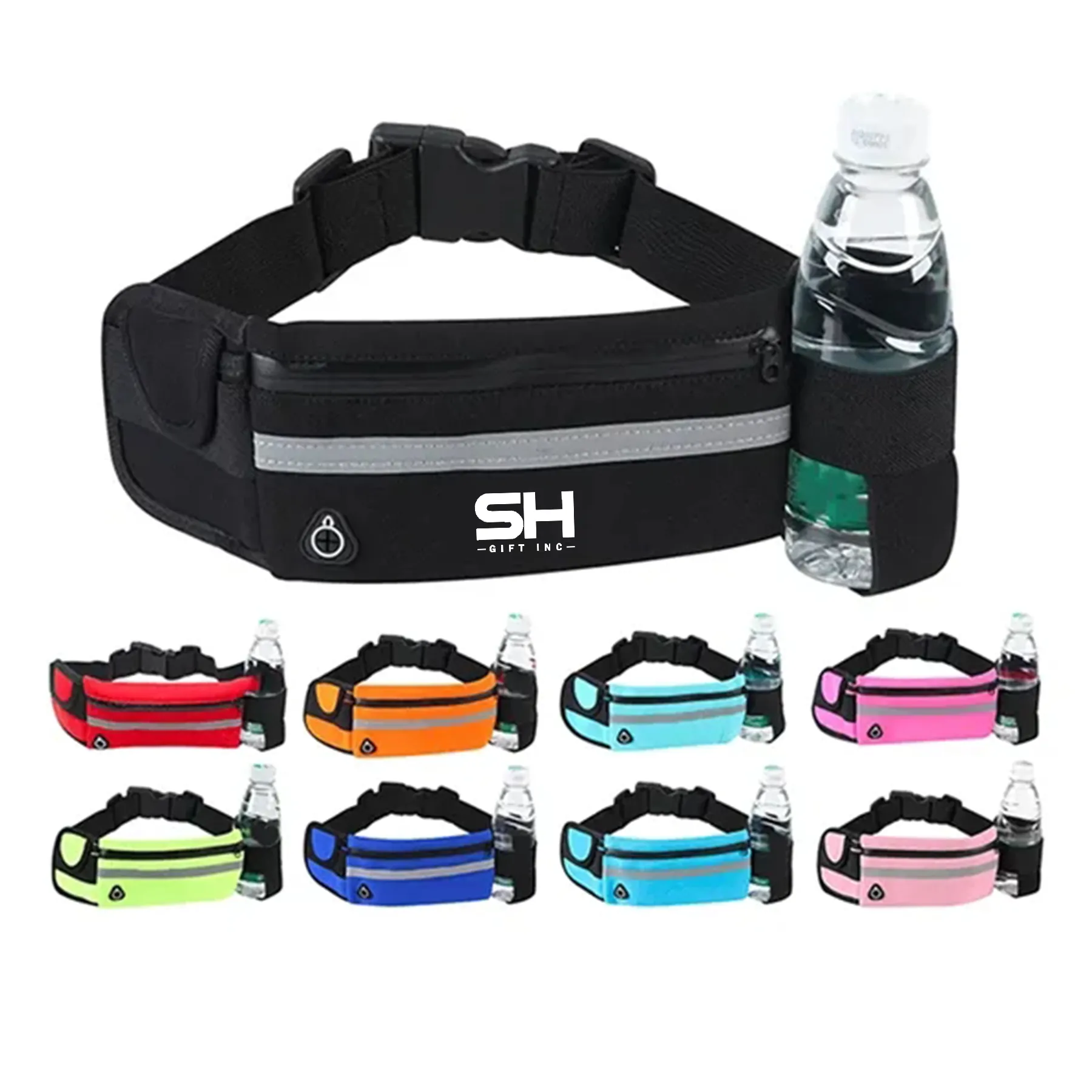 Large Waterproof Sports Waist Pack With Water Support 6