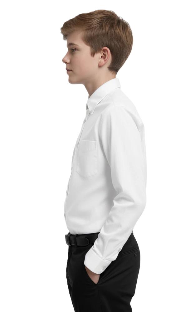 Youth L/S Oxford Shirt 13