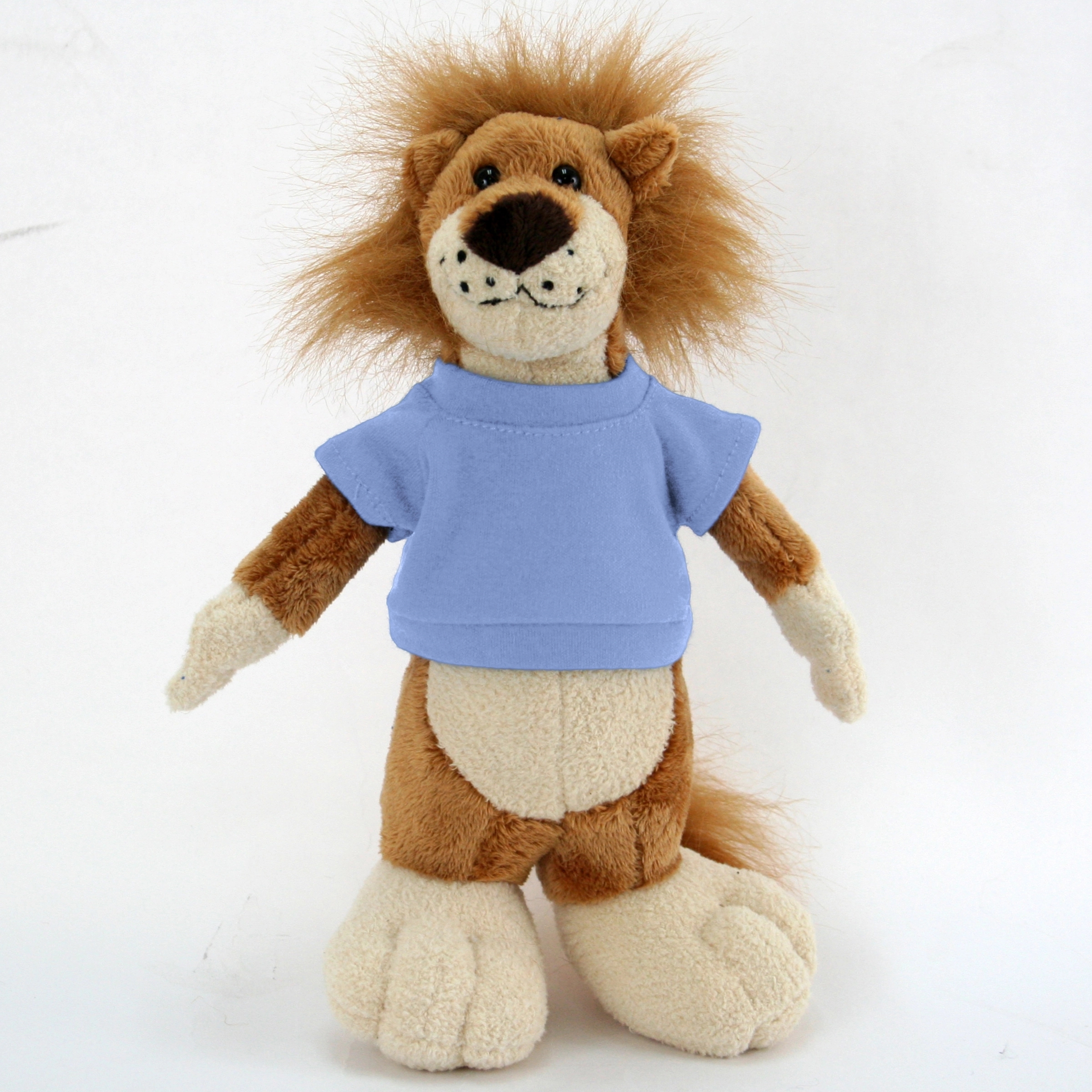 Long Body Stuffed Animal 10" Lion 5
