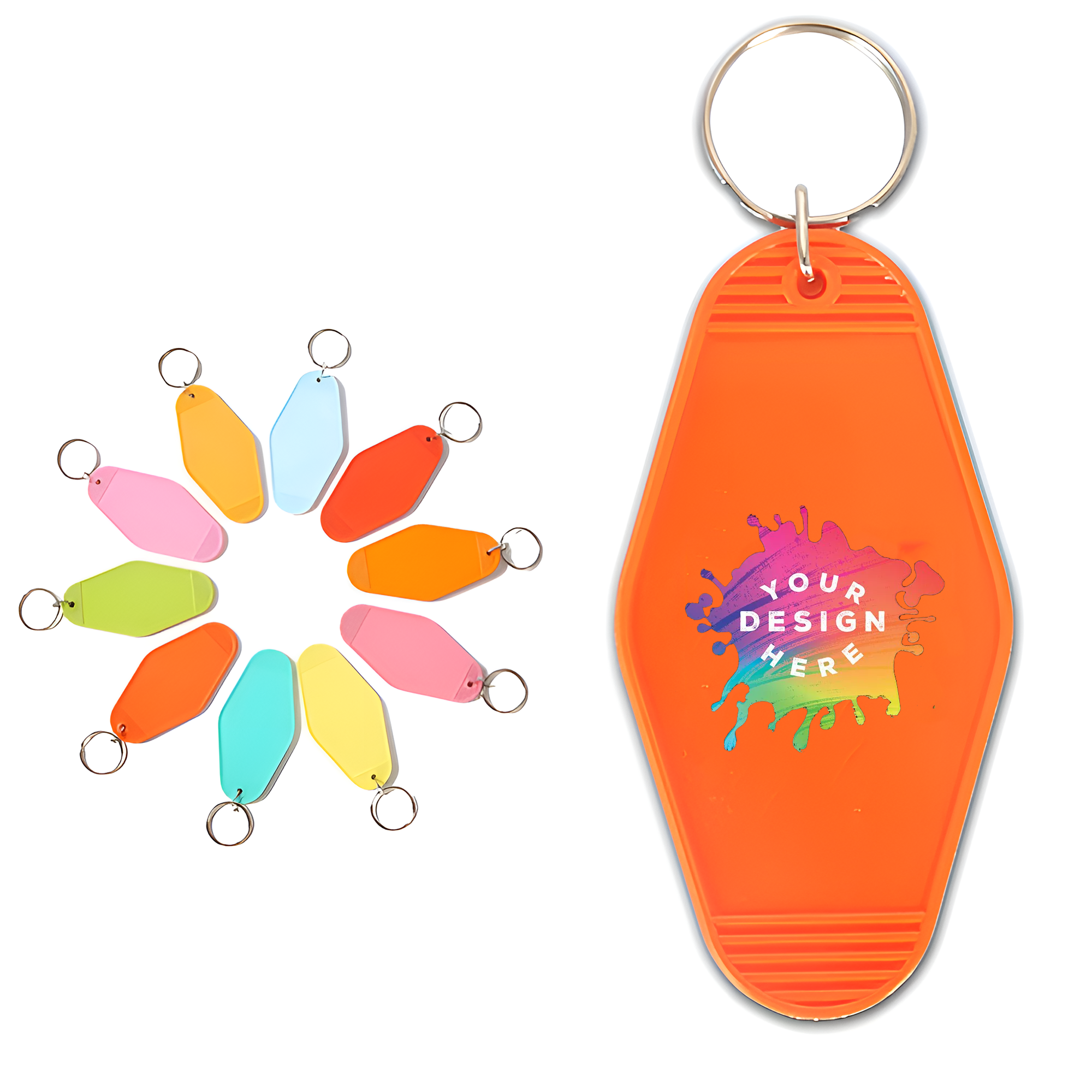 Retro Hotel Keychain 2