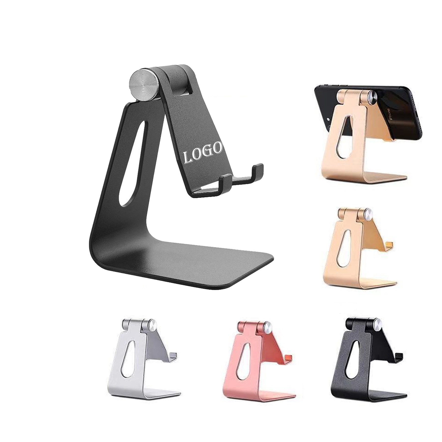 Foldable Adjustable Aluminum Phone Stand