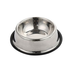 29cm Paw Mark Metal Pet Food Bowl 18