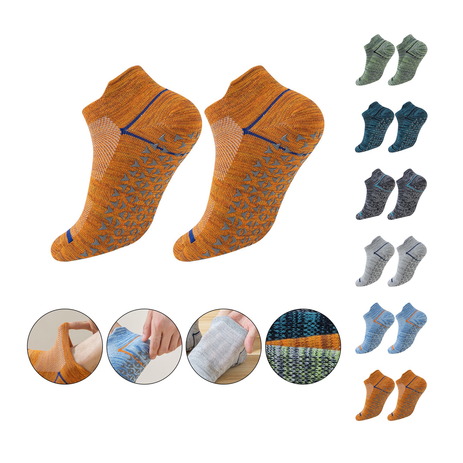 Non Slip Yoga Socks with Grips