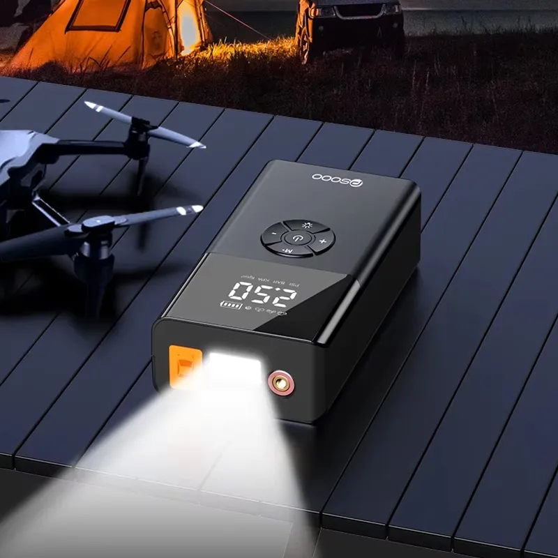 Multifunctional Vehicle Starting Power Supply with Air Pump 9