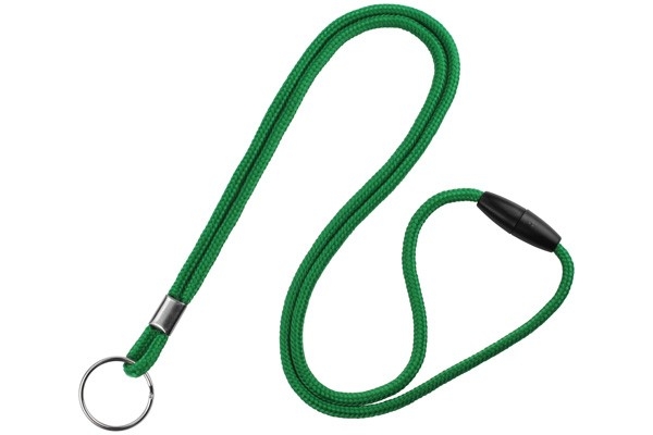 1/8" Round Braid Lanyard with Breakaway (J-Hook) 9