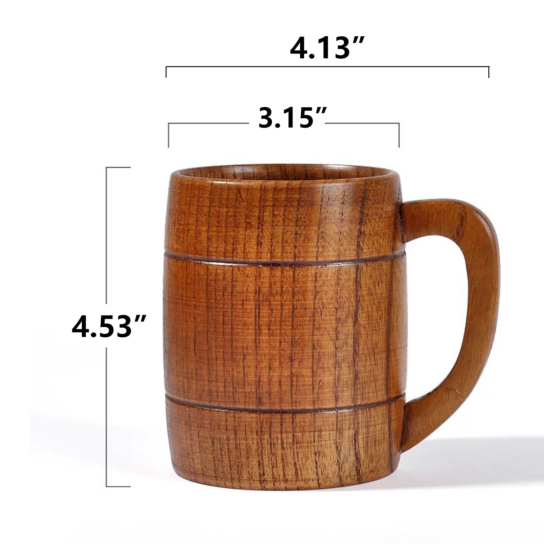 Barrel-Shaped Water Cup Beer Mug 4