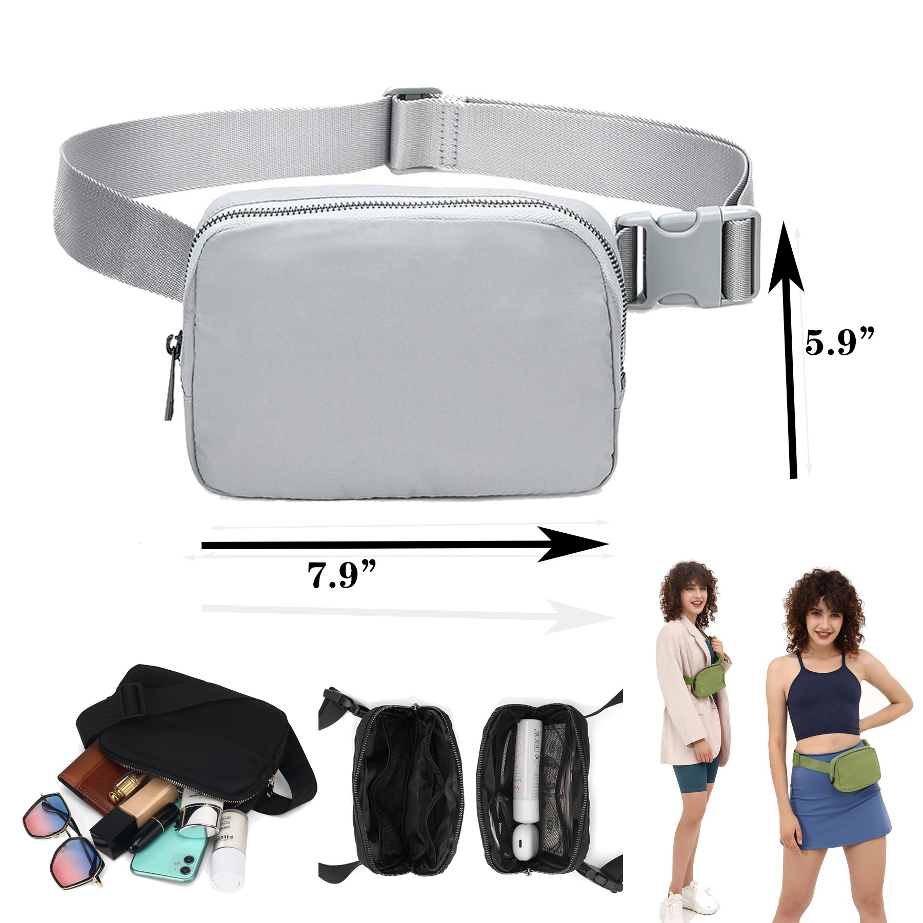 Unisex Mini Belt Bag
