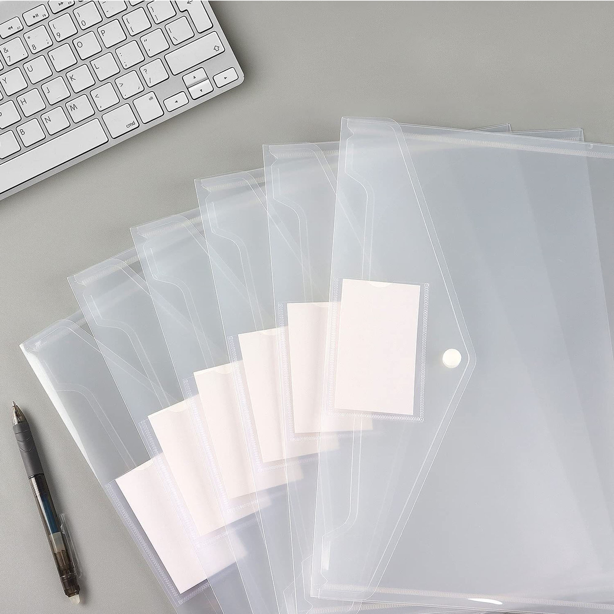 Customizable A4 Waterproof Transparent File Pouch 1