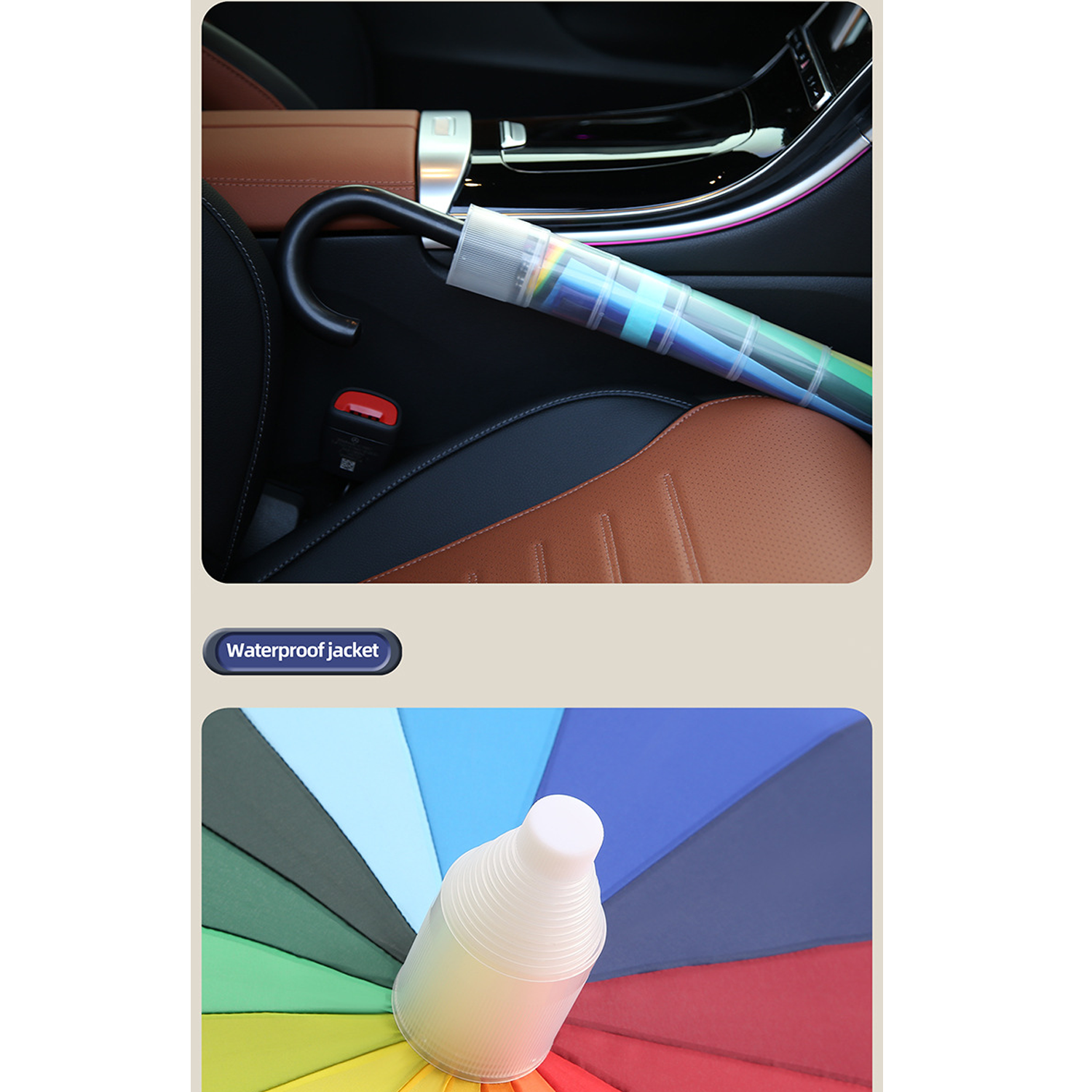 47.2'' Rainbow Umbrella 3