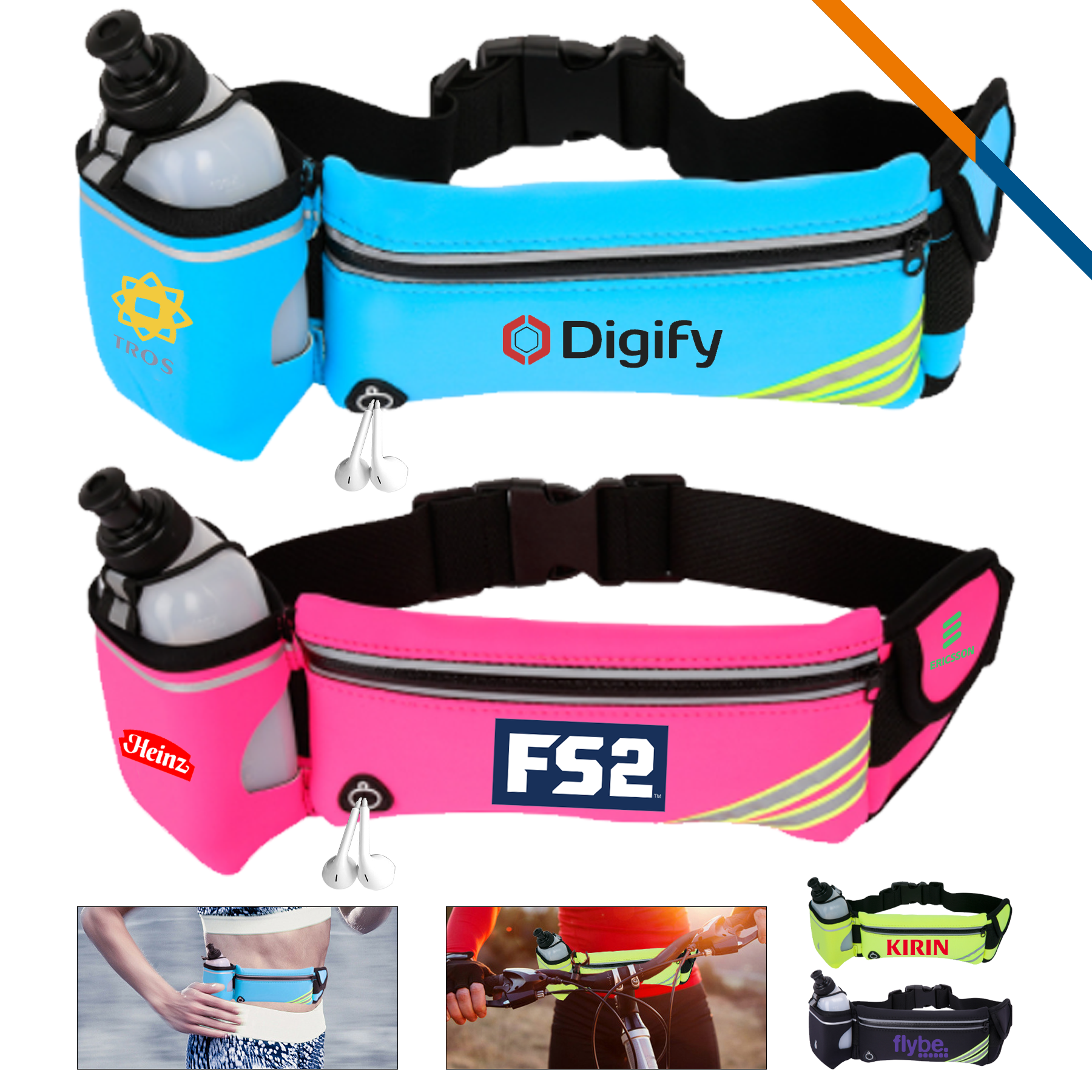 Cartie Sports Waist Packs 4