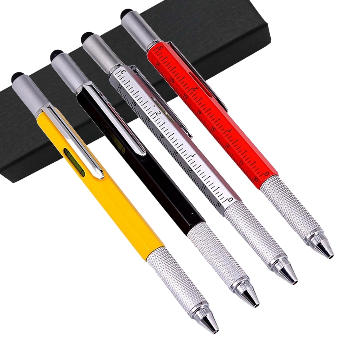 Metal Cute 6 In 1 Tool Multifunction Pen With Gift Box 6