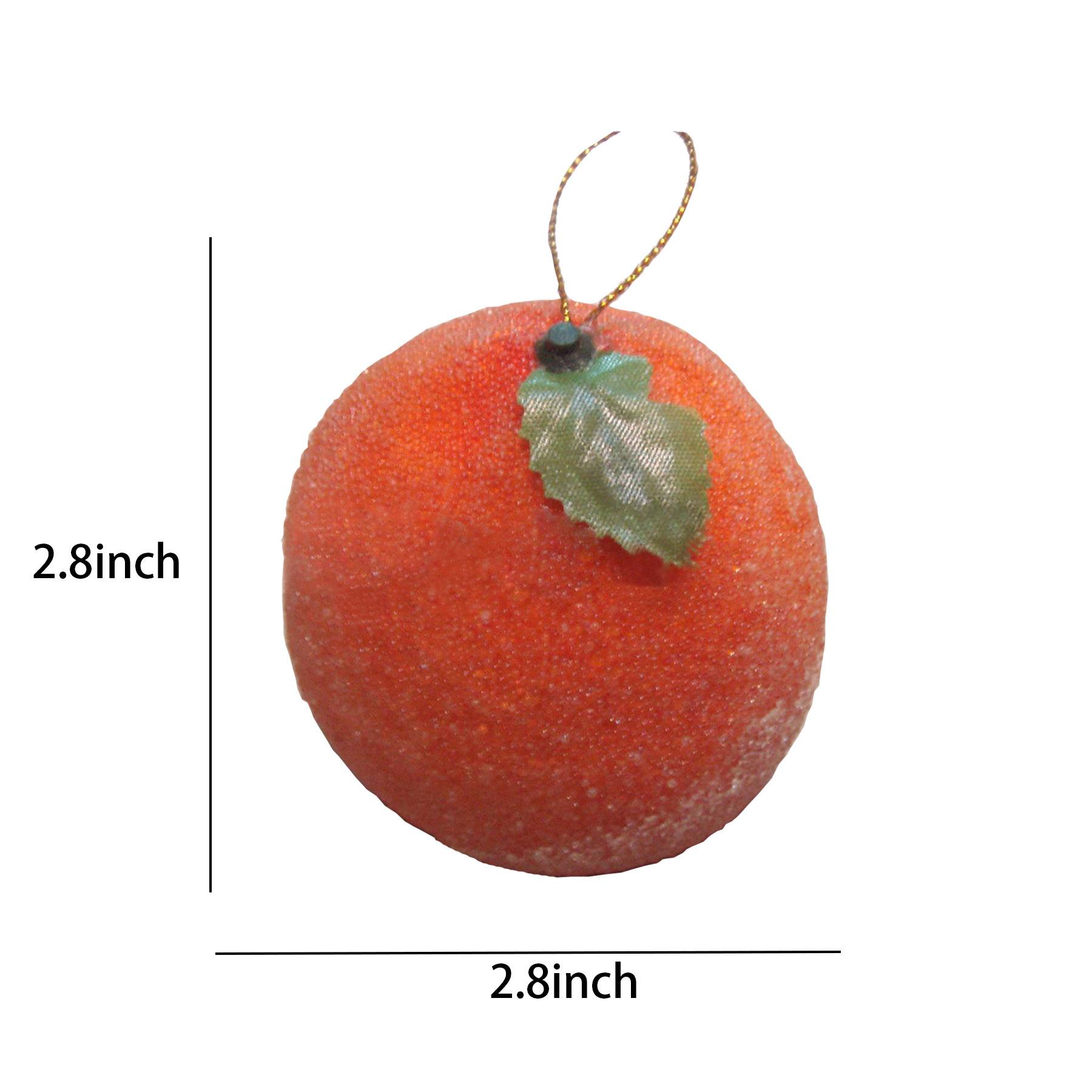 Imitation orange hanging ornament 4