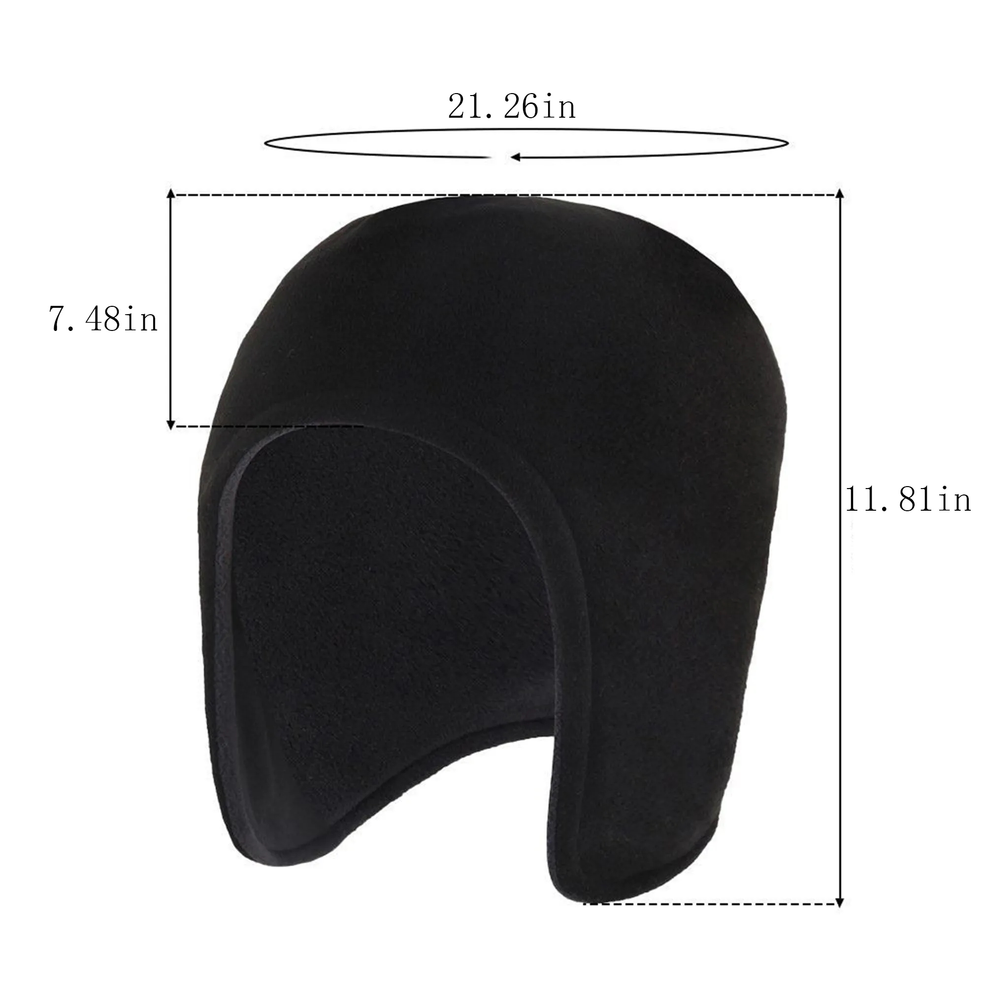 Custom Logo Winter Bike Cap - Warm Sleep Hat for Elderly 6