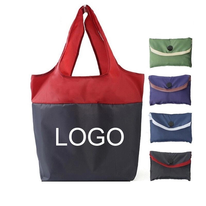 Customized RPET Fold-Away Carryall Tote 1