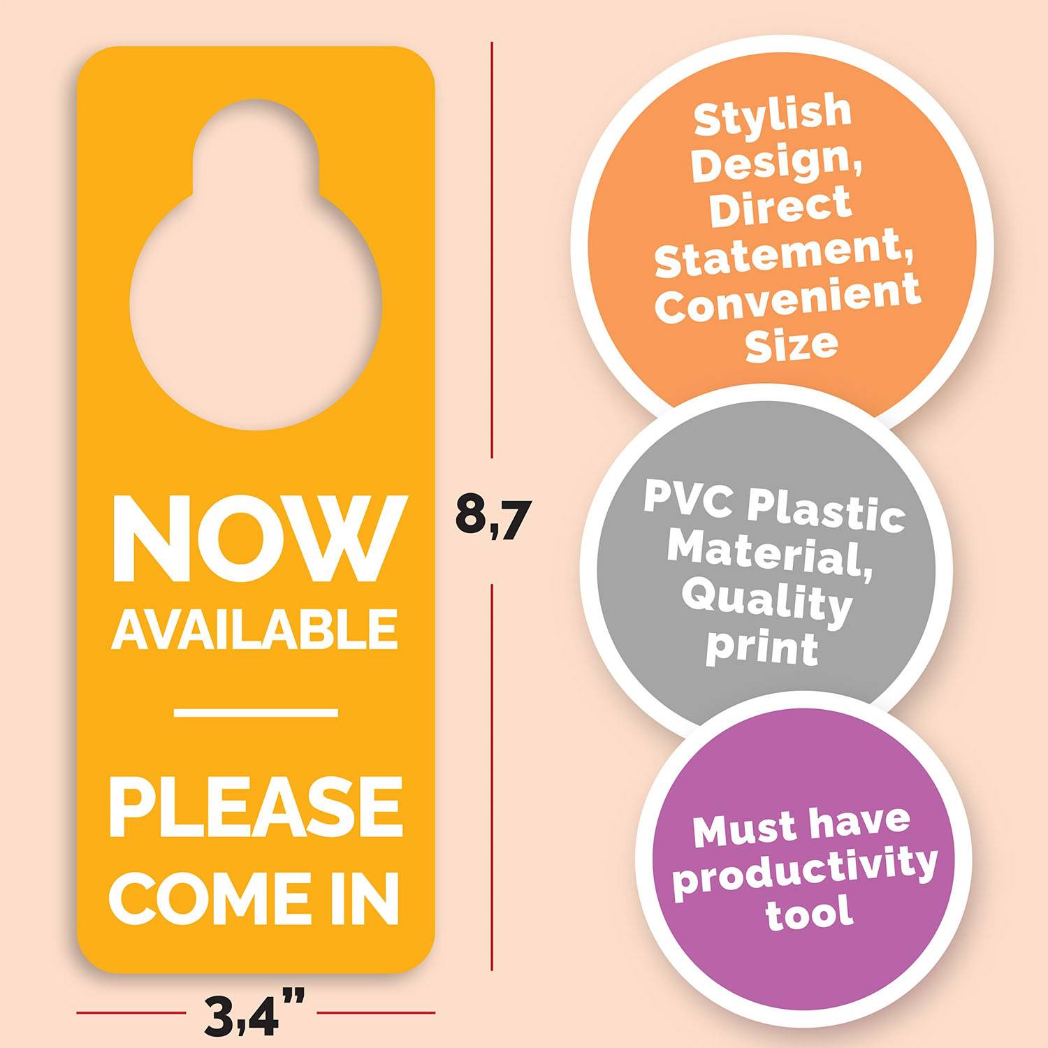 PVC Door Hanger 2