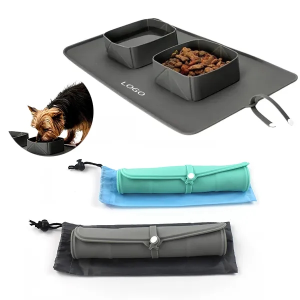 Silicone Folding Pet Bowl 4