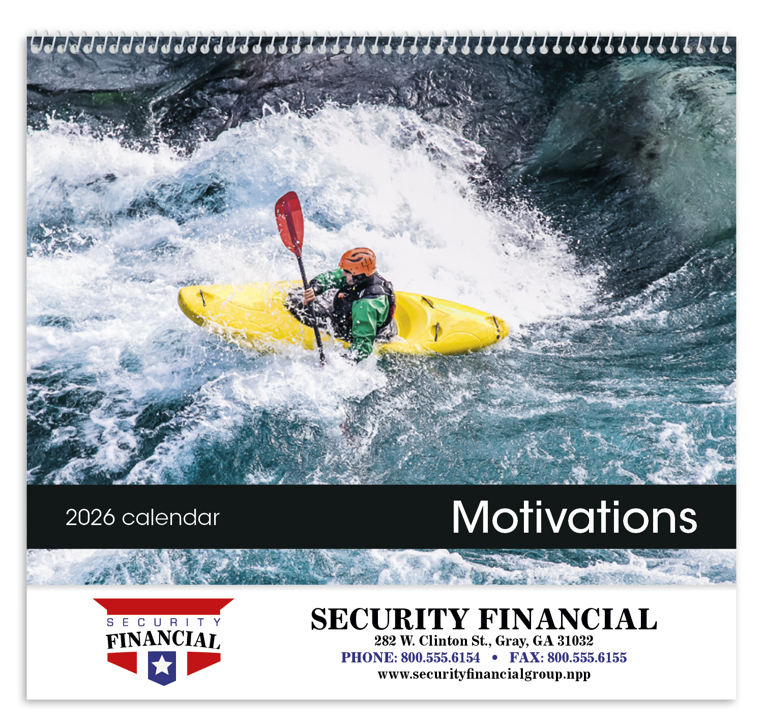 Good Value™ Motivations - Spiral Calendar 61