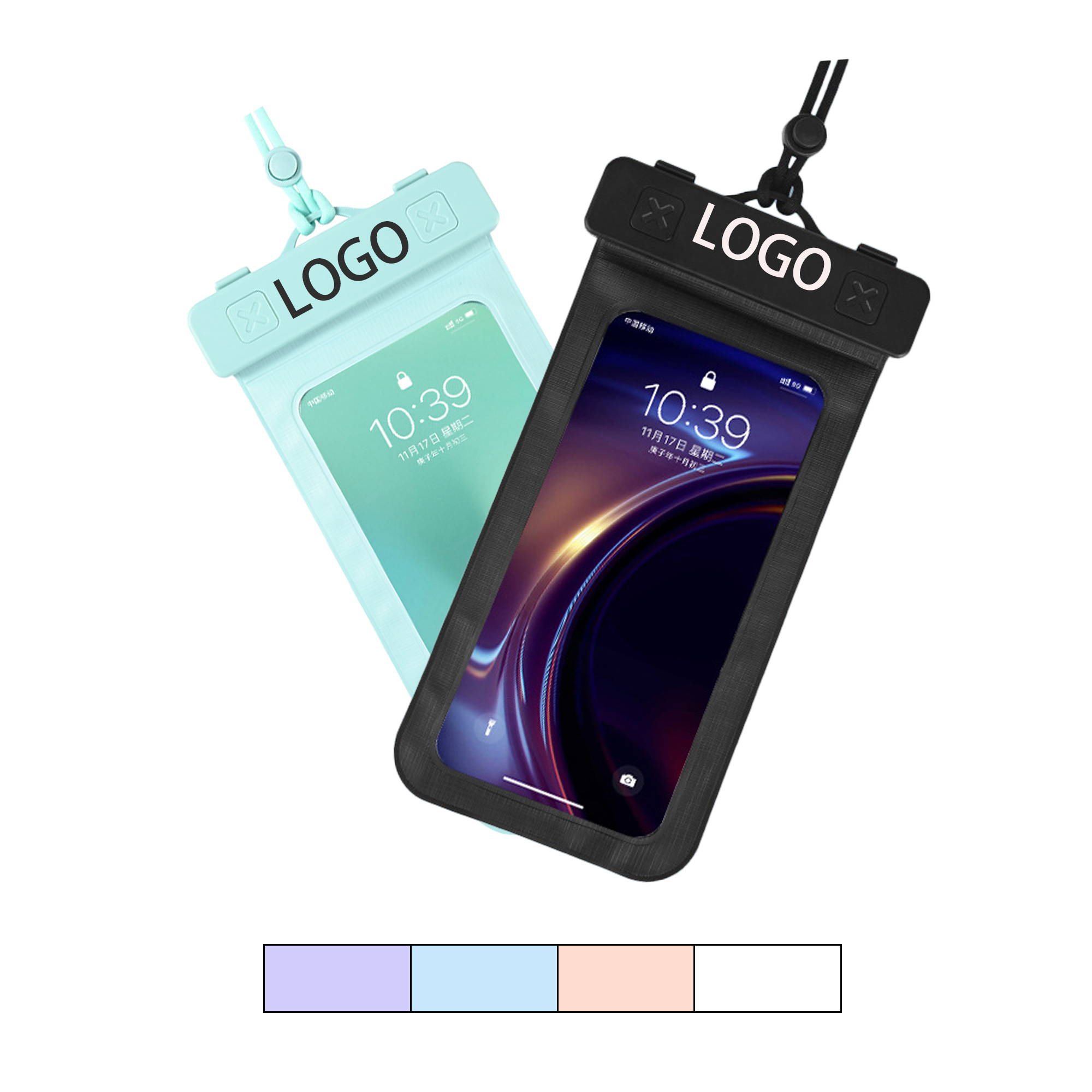 Waterproof Phone Pouch with Lanyard 1