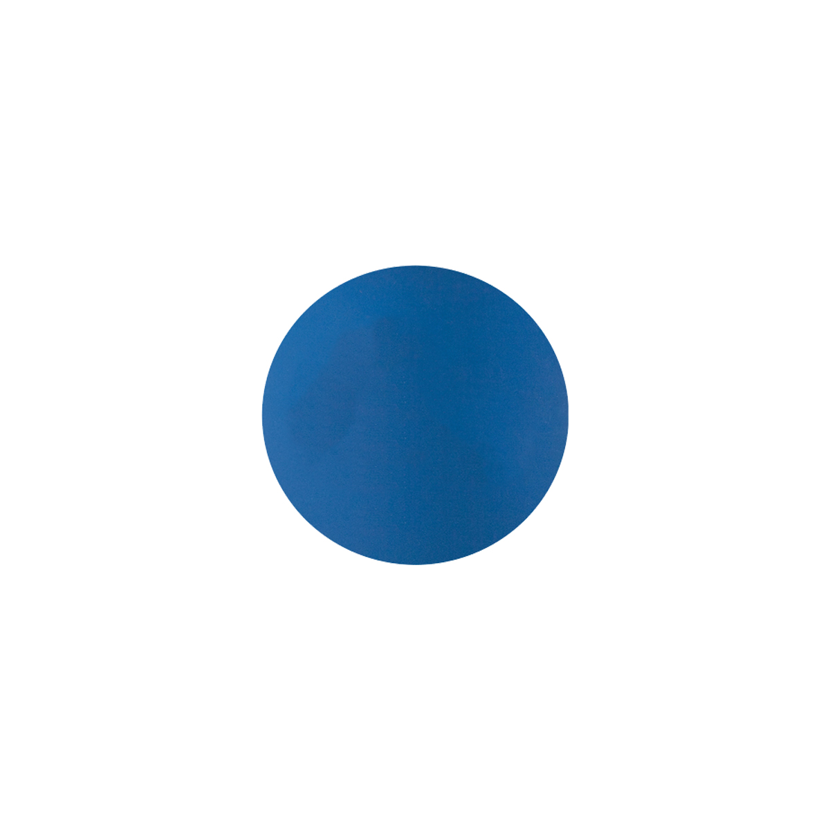 3" Blue Round Silicone Coaster 2