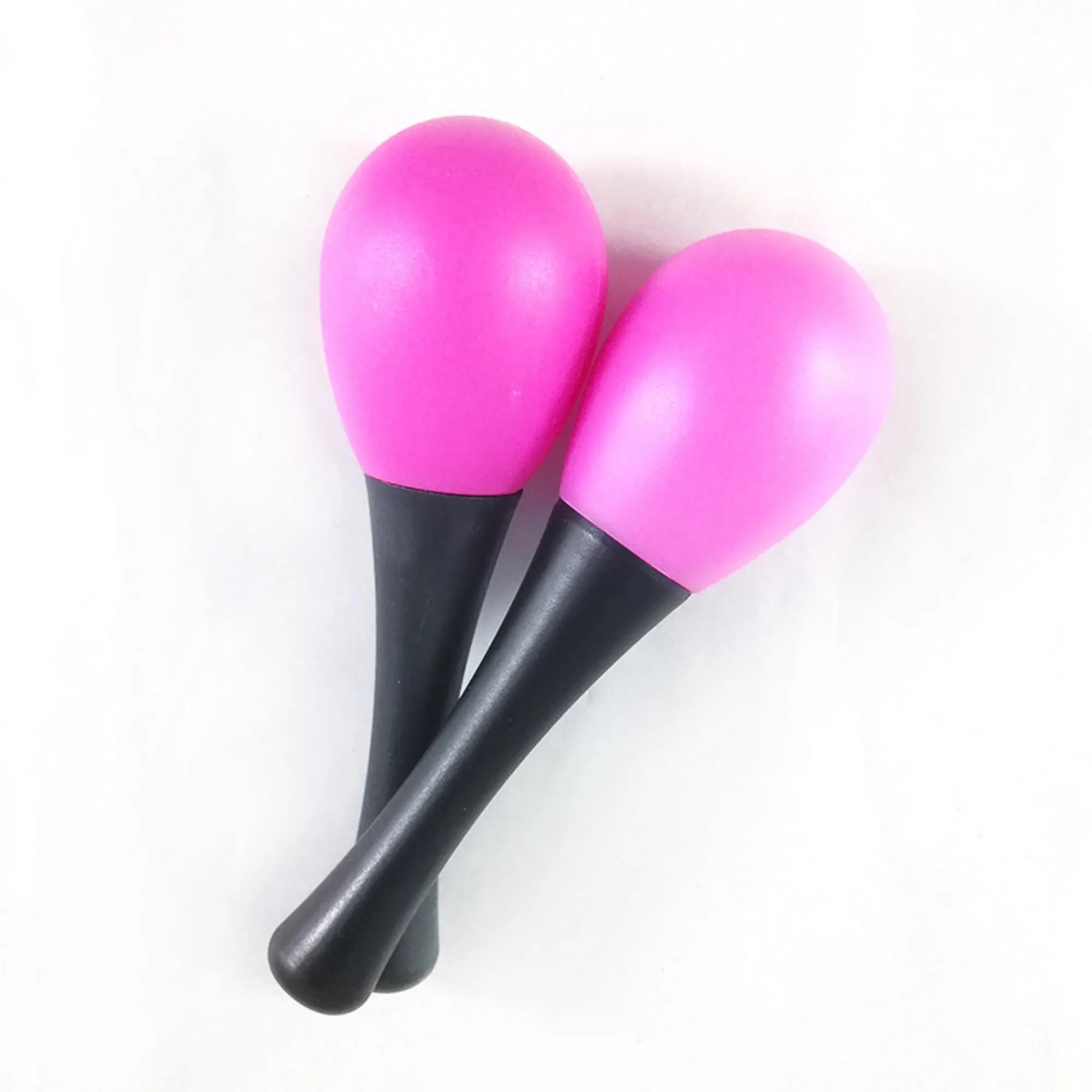 Plastic Maracas Rattles Sand Hammer 4