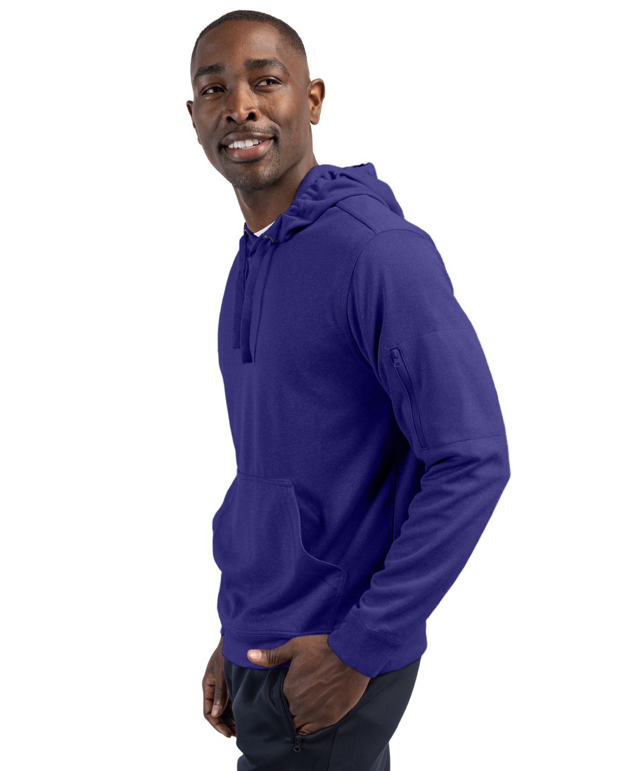 Clique Lift Solution-dyed Performance Unisex Hooded Pullover Sweatshirt 30