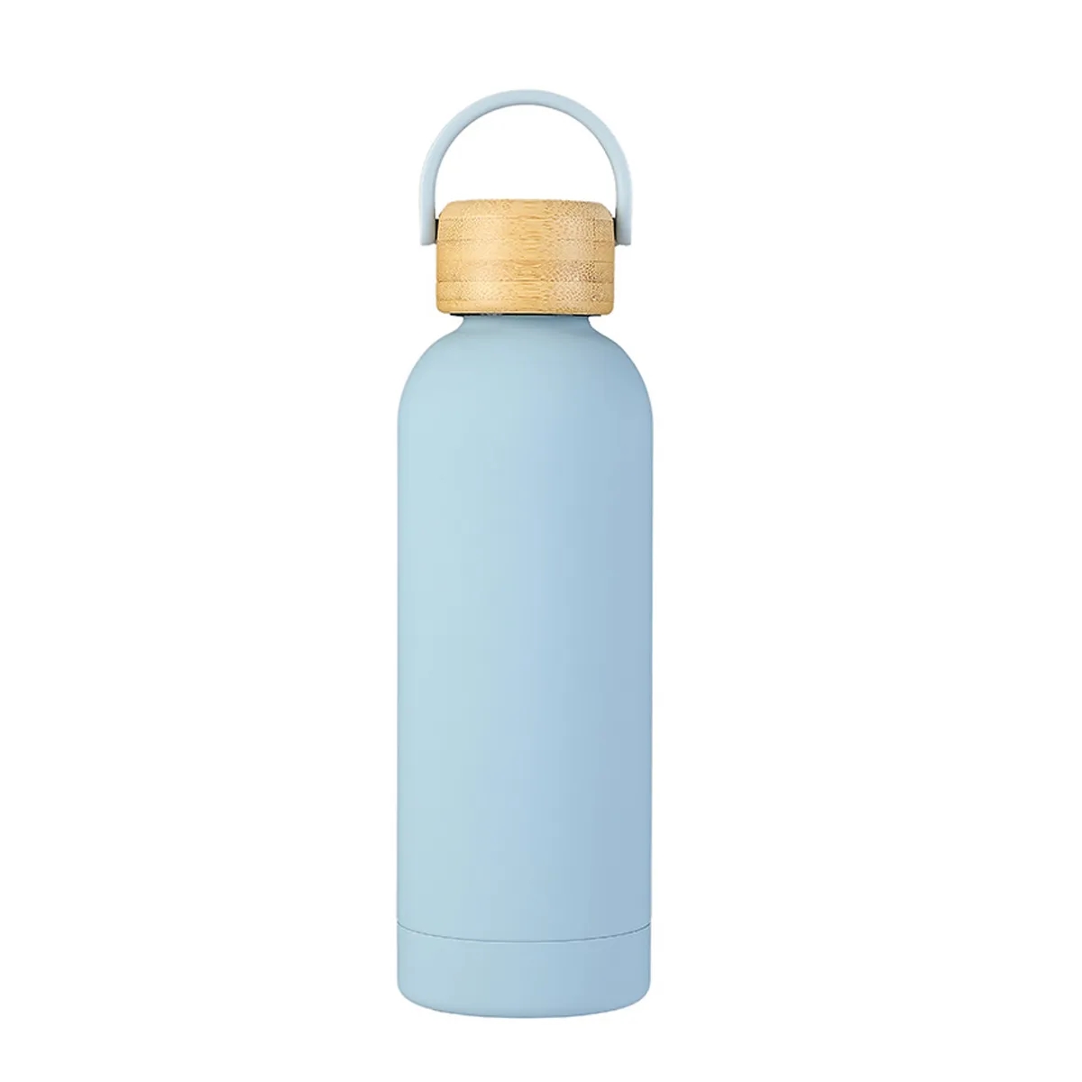 17oz Thermos Bottle With Wooden Lid 6