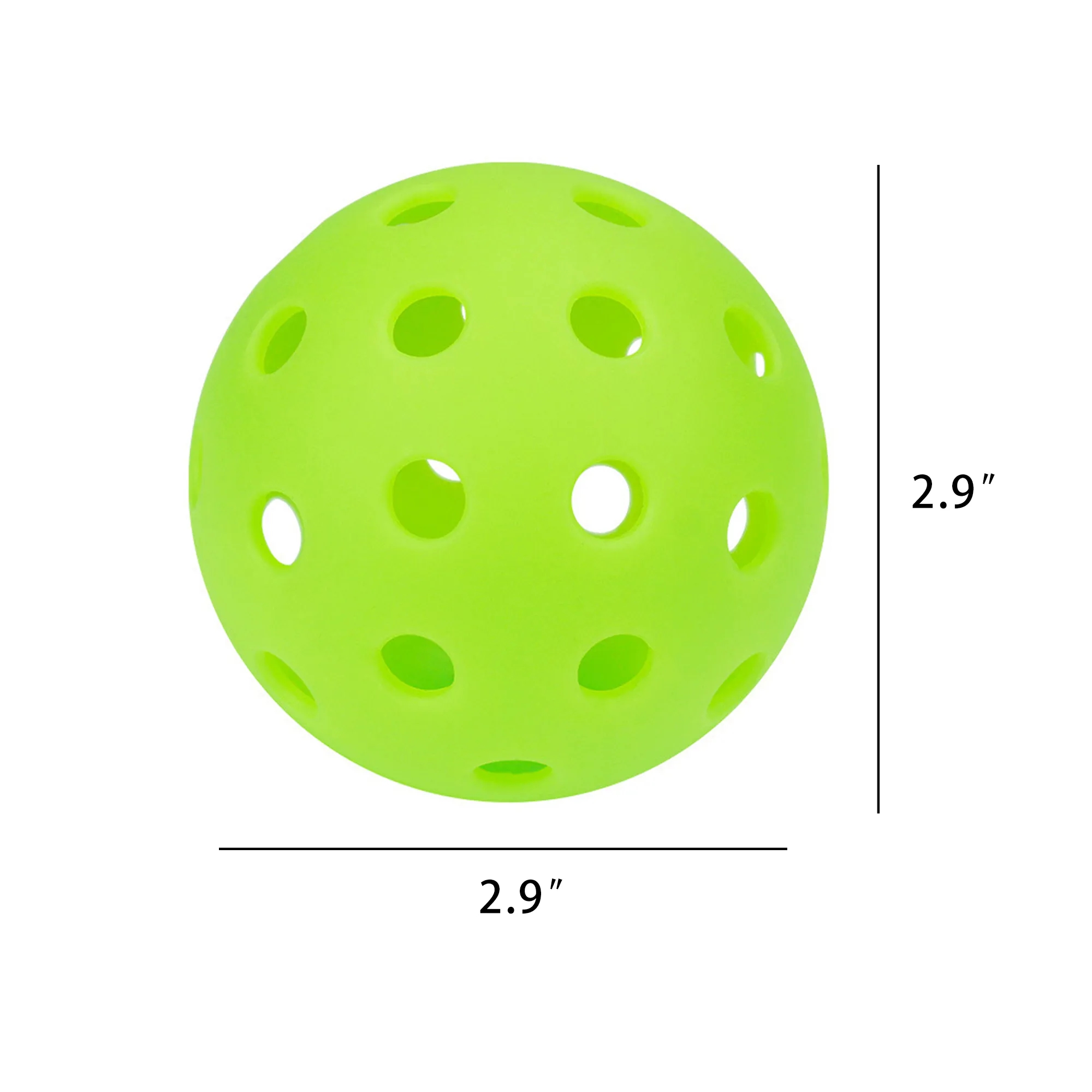 40 Hole Outdoor Colorful Pickleball 2