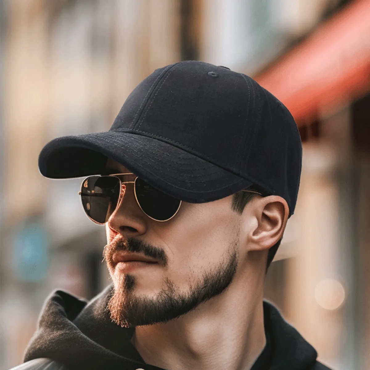 Custom Washed Vintage Baseball Cap Classic Six-Panel 5