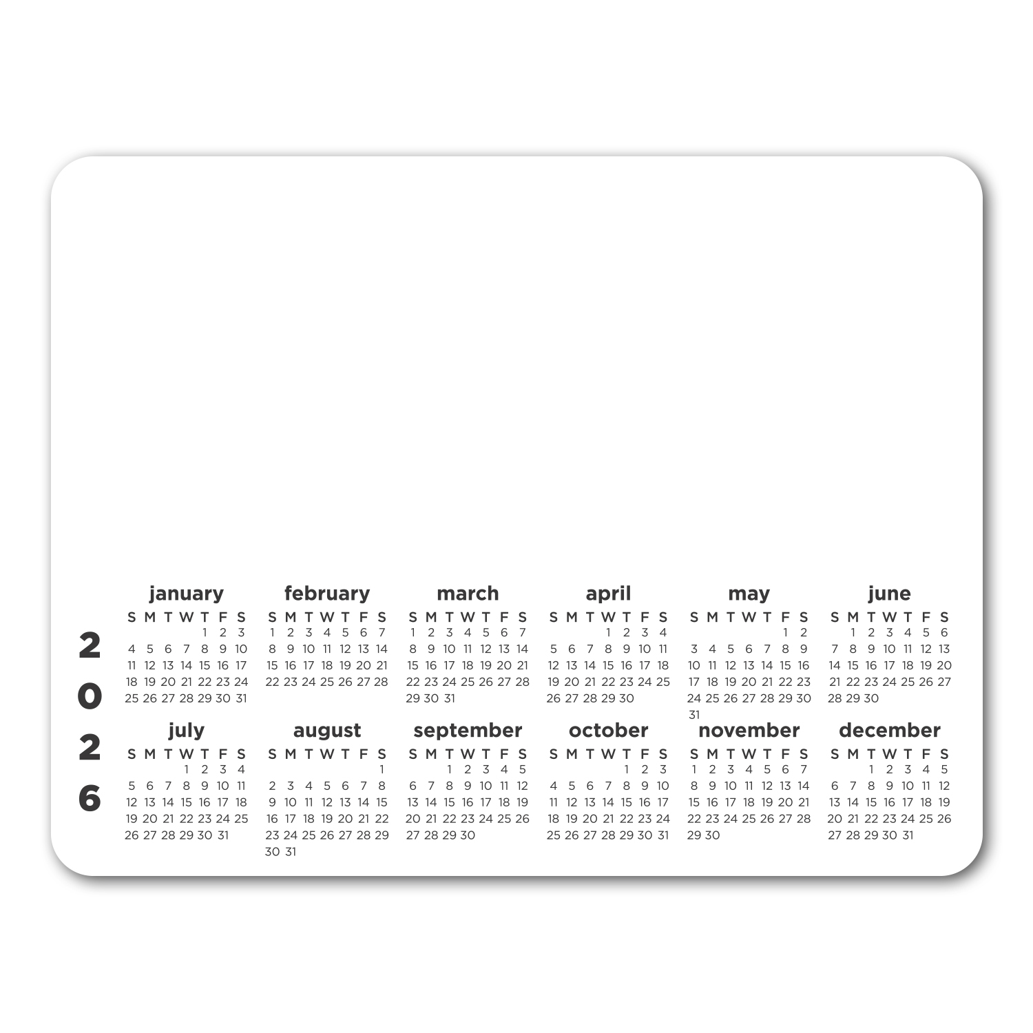 Counter Mat 8-1/2 x 11 Removable Adhesive 4