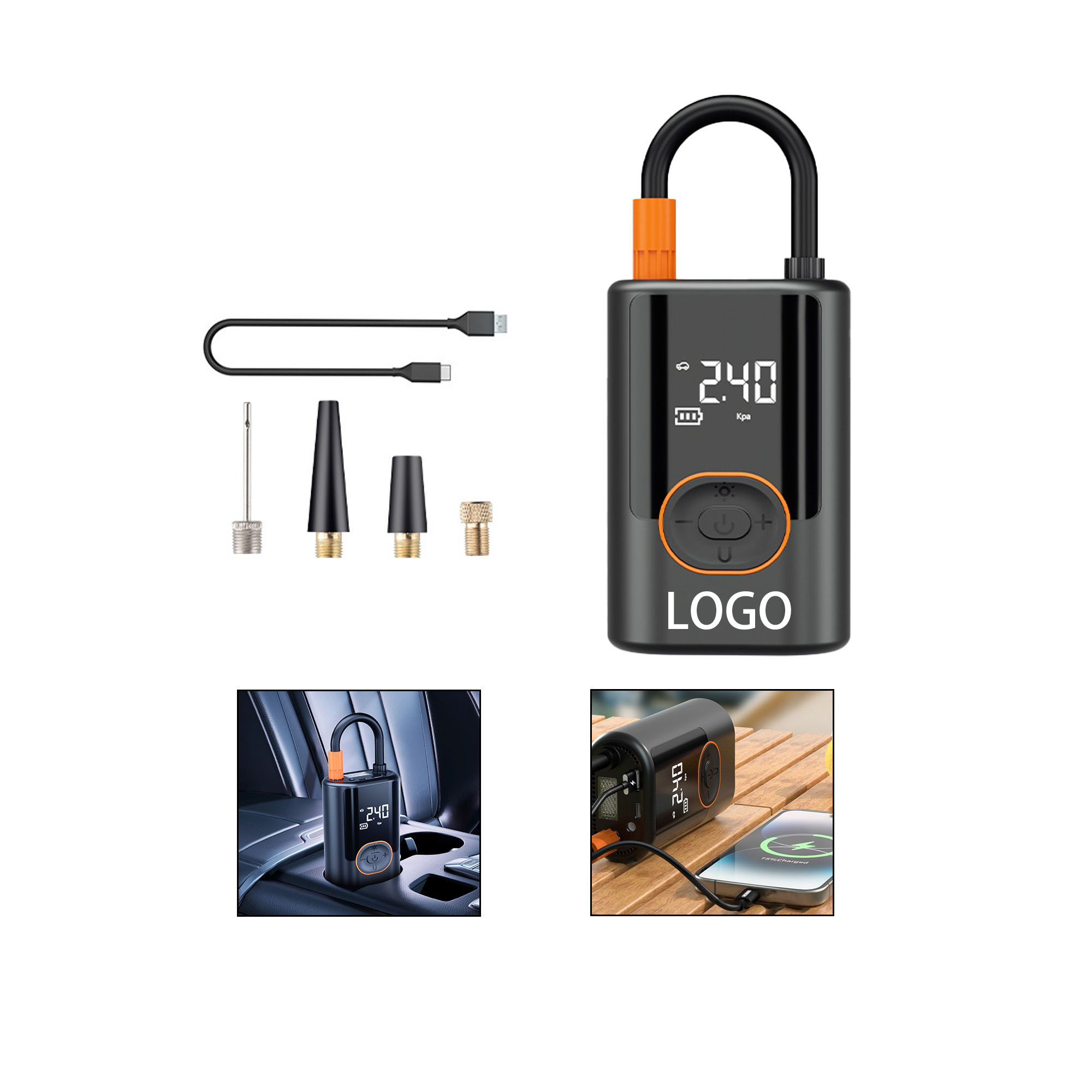 TurboPump Digital Cordless Tire Inflator 2