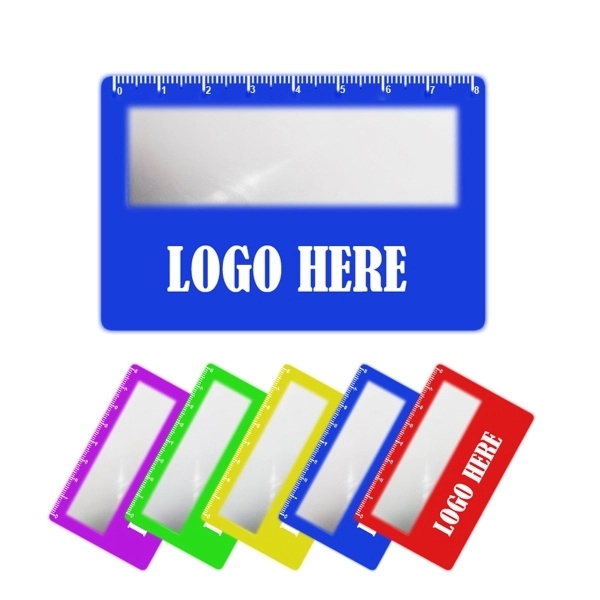 Portable PVC Card Magnifier 1