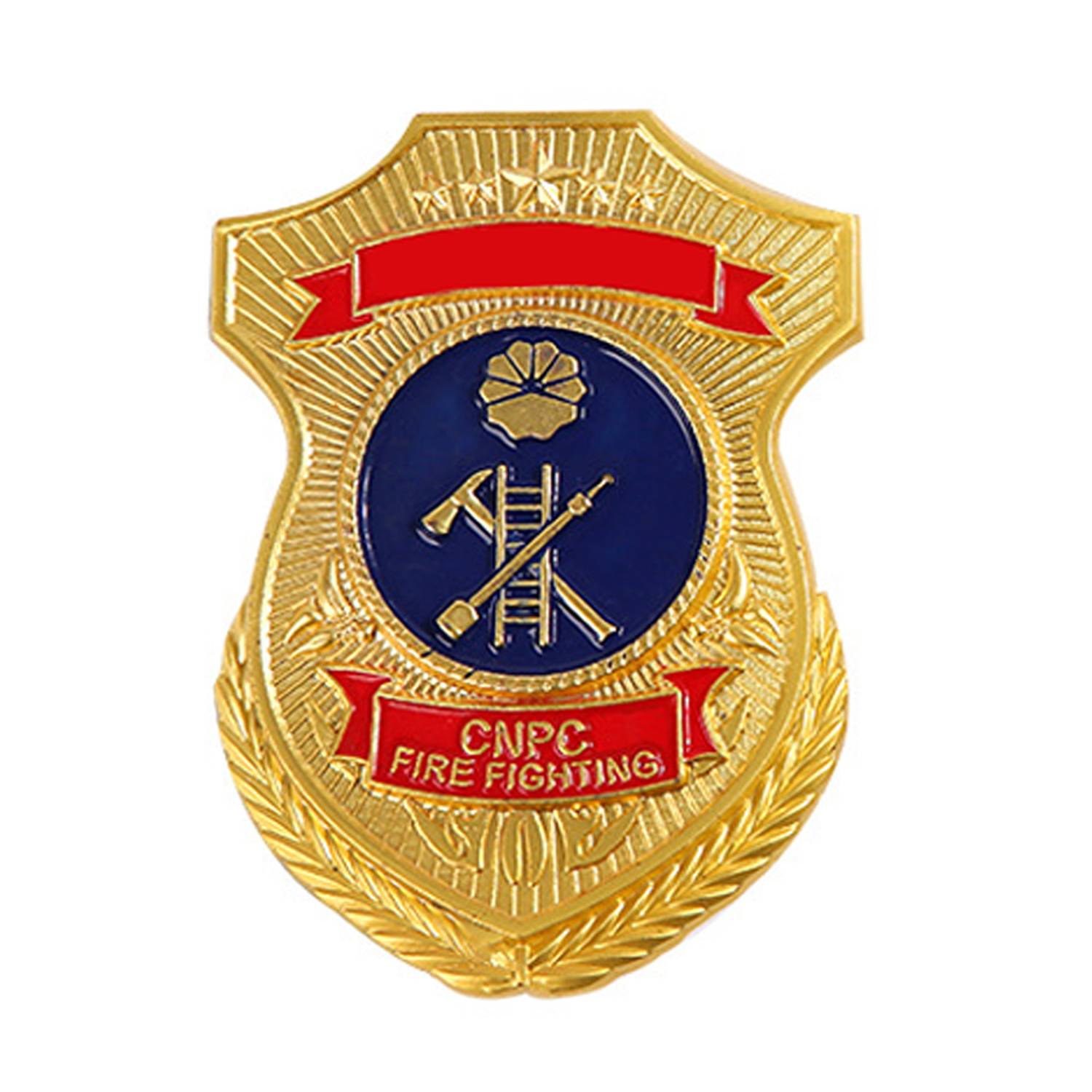 Custom Zinc Alloy Shield Badge 5