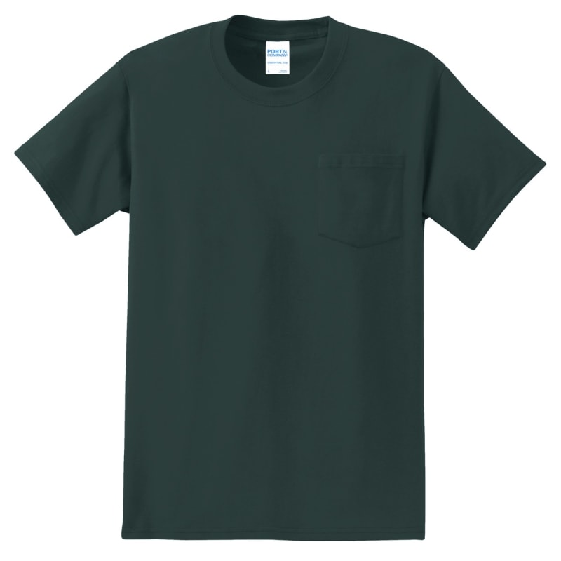 Port & Company - Tall Essential Pocket Tee. 24