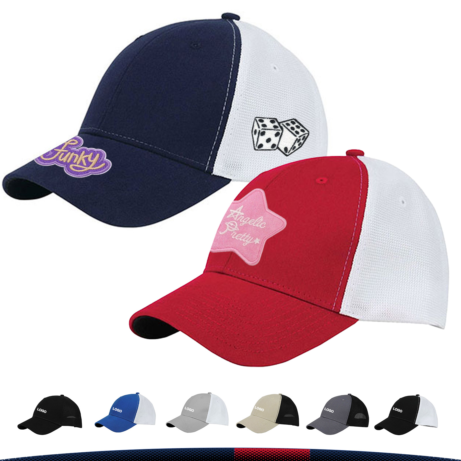 Nolichour Deluxe Brushed Cotton Twill Trucker Cap 13
