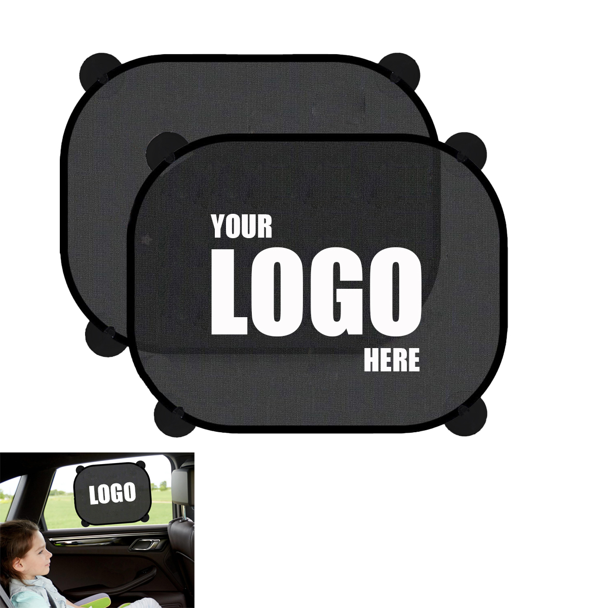 Foldable Car Side Window Sun Shade 2
