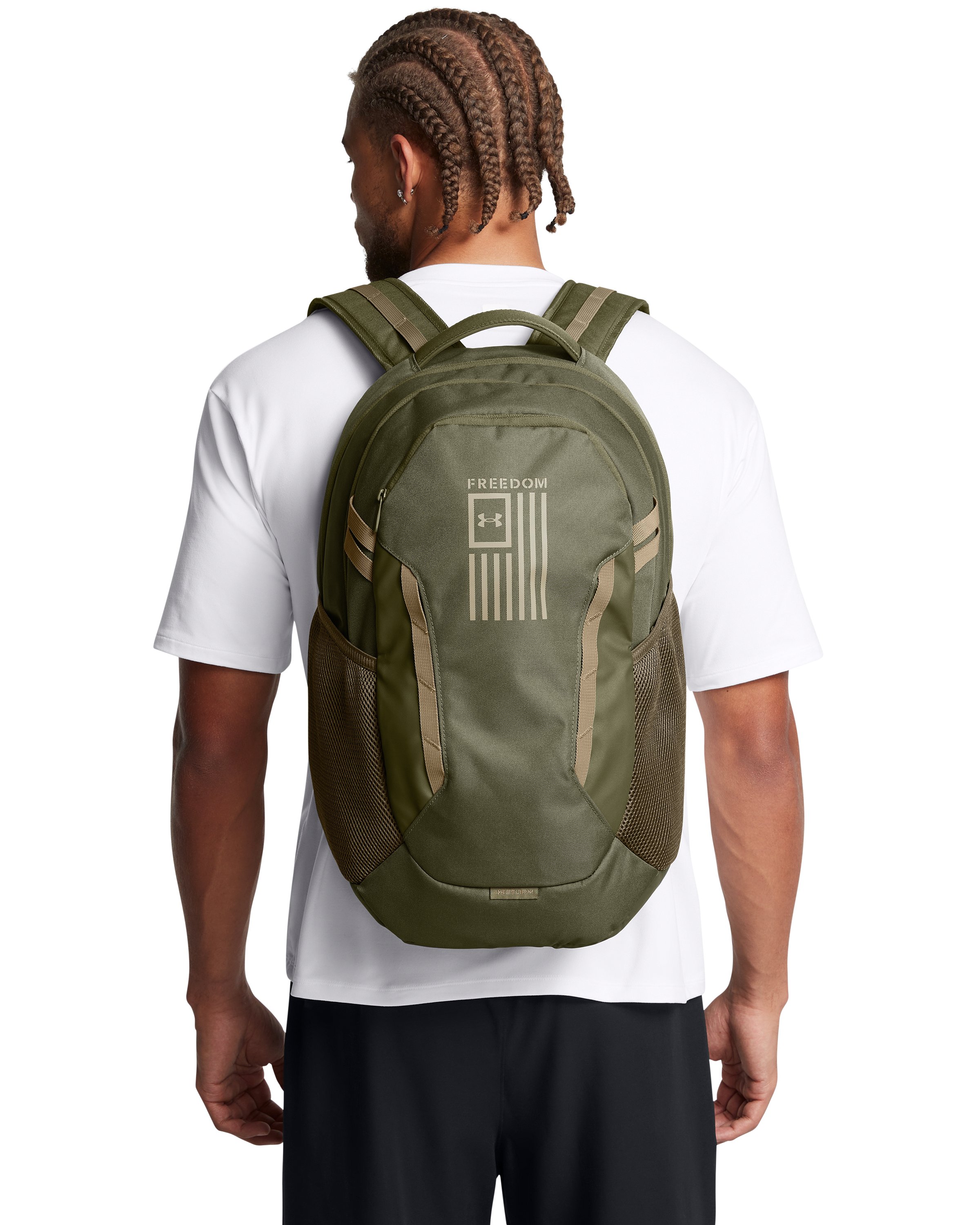 UA Hustle 6.0 Freedom Backpack 3