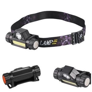 Versatile Bullseye Bent Neck LED Flashlight With Magnetic Base Round Design 25