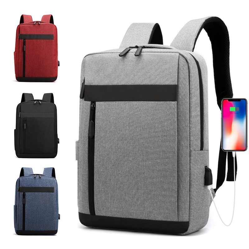 Custom Travel Laptop Backpack with External USB Charge Port 12