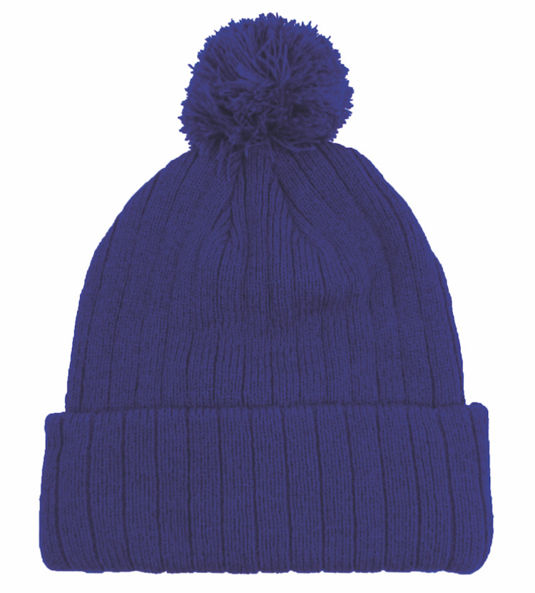 Beanie w/Pom 12