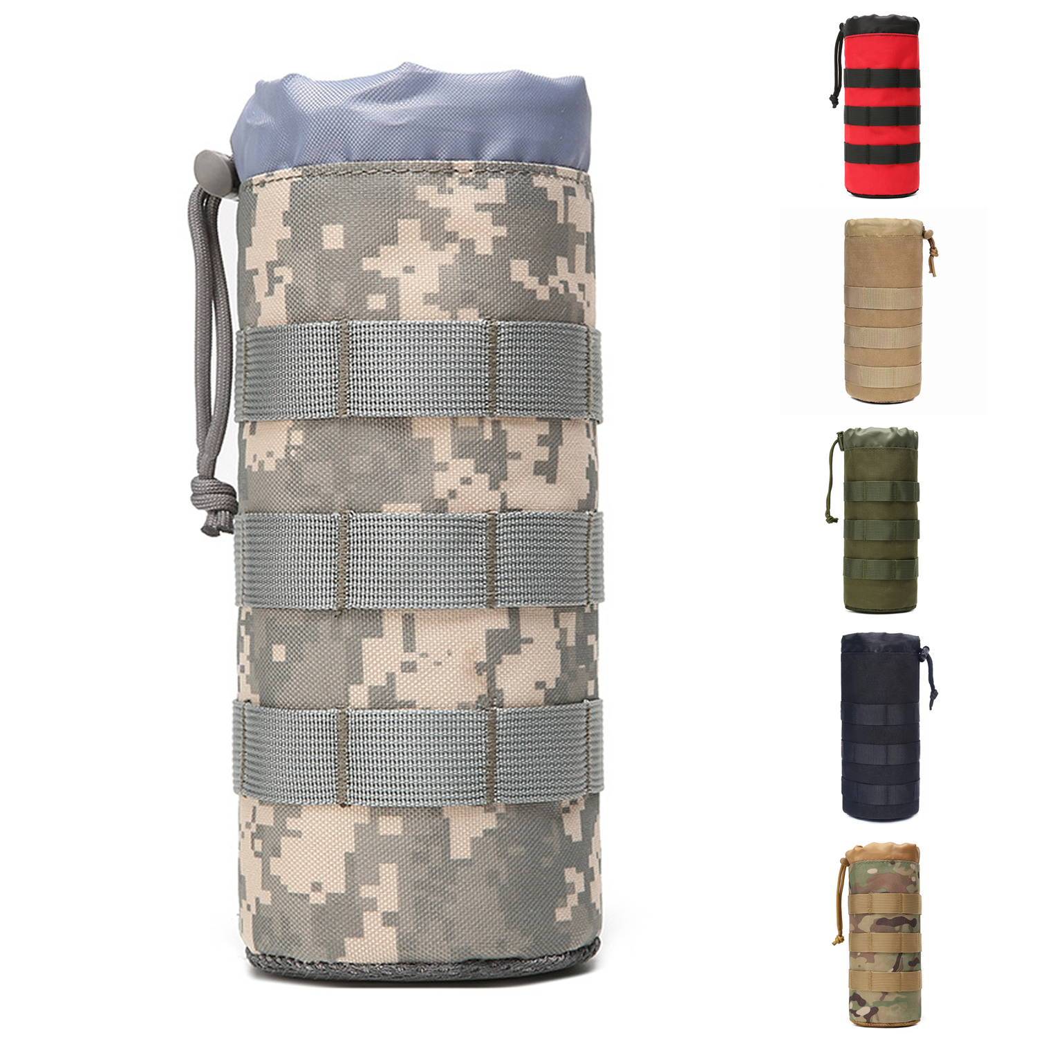 Nylon Outdoor Tactical Water Bottle Carrier Bag 7