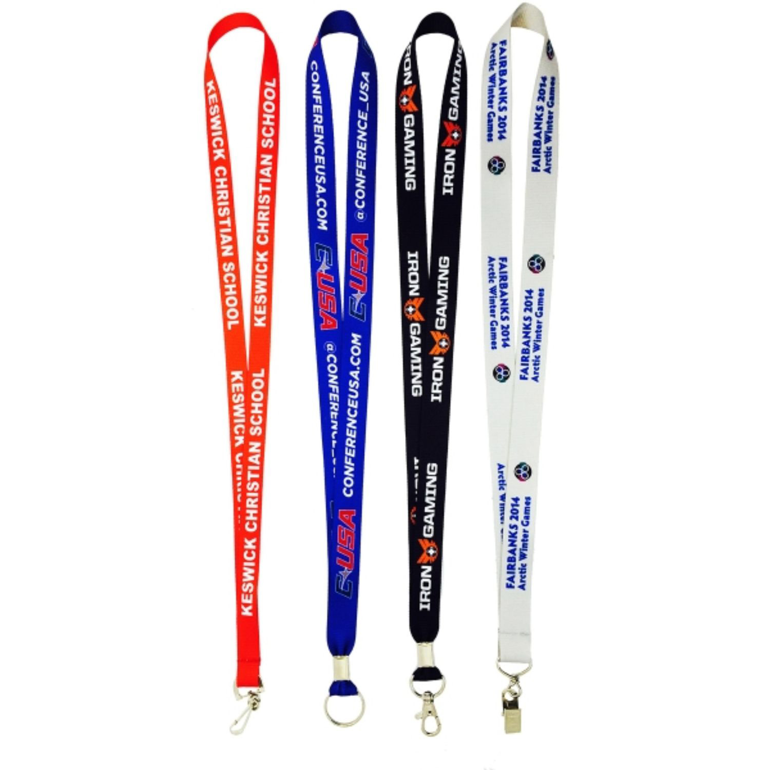 5 Days Rush Polyester Full color Lanyards 5/8" 2