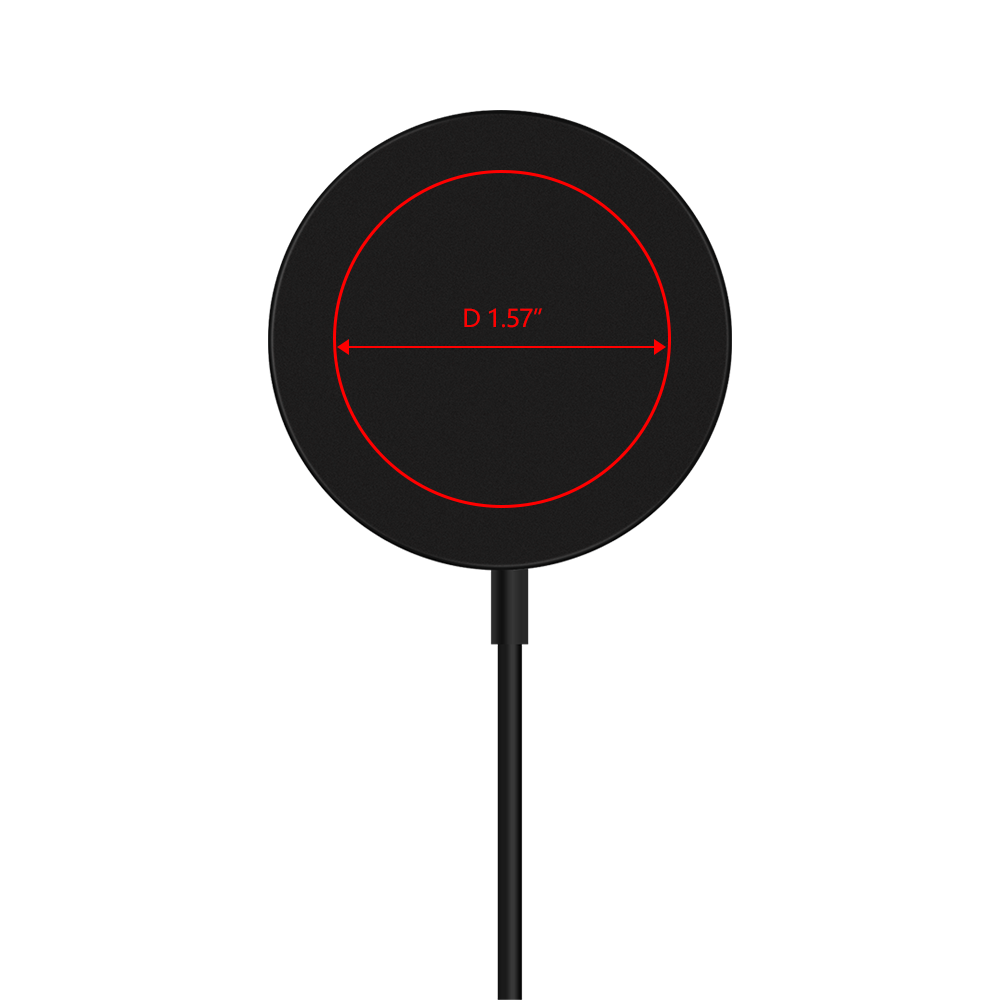 Naperville Transparent MagSafe Wireless Charging Pad