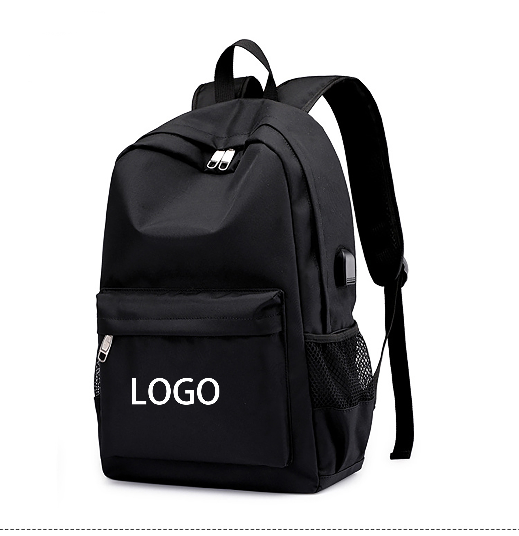 Deep Storage Laptop Backpack with USB Charging Port 5