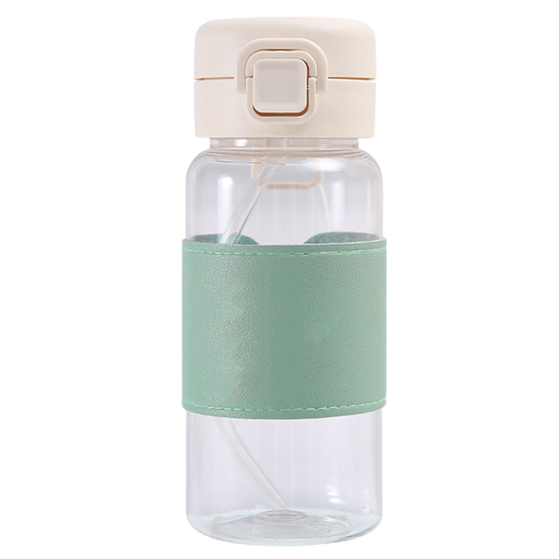 14 Oz Water Bottles W/Straw 4