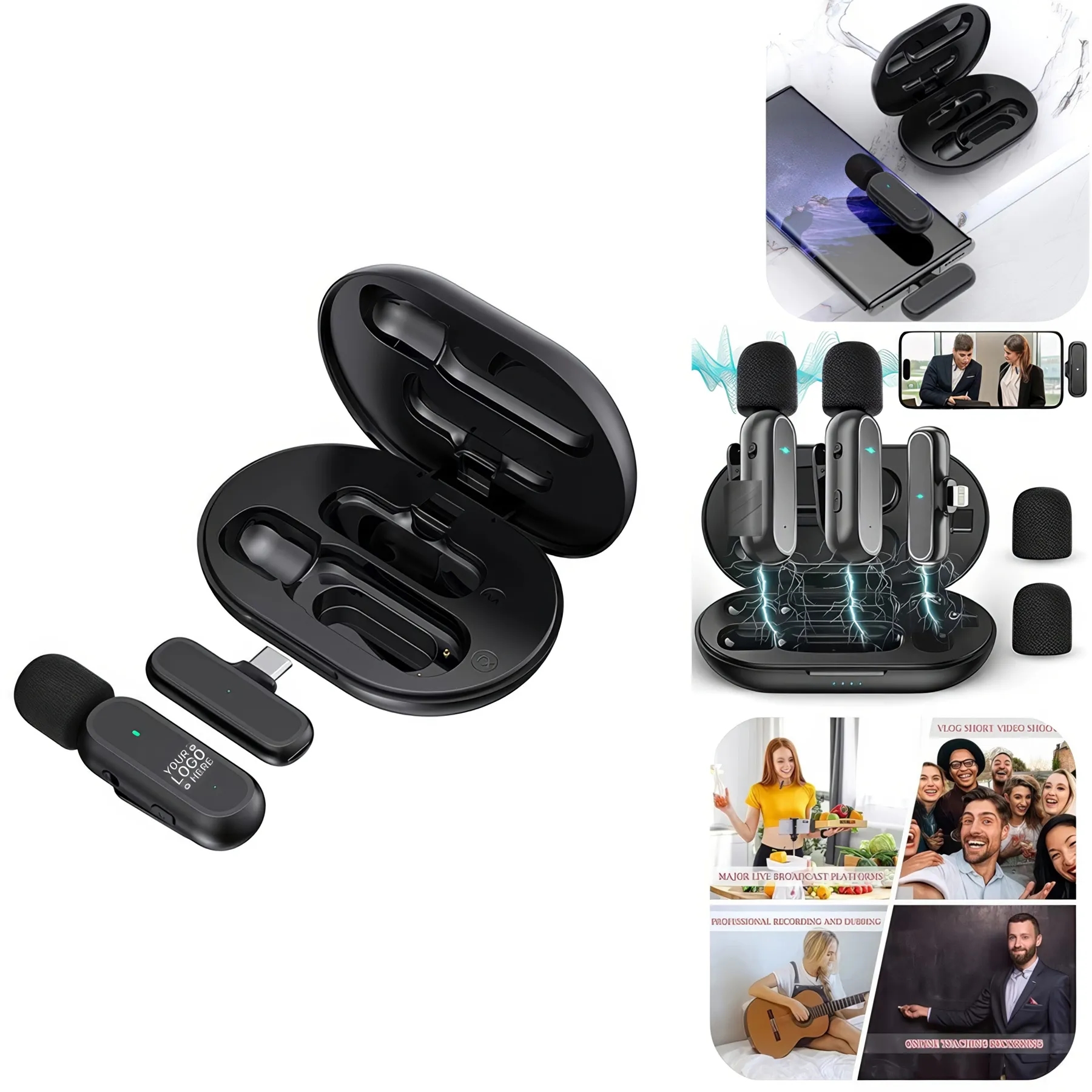 Wireless Lavalier Microphone 4