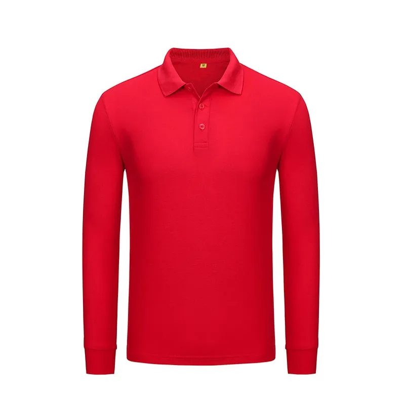 Custom Long Sleeve Stretch Tech Polo Shirt 6