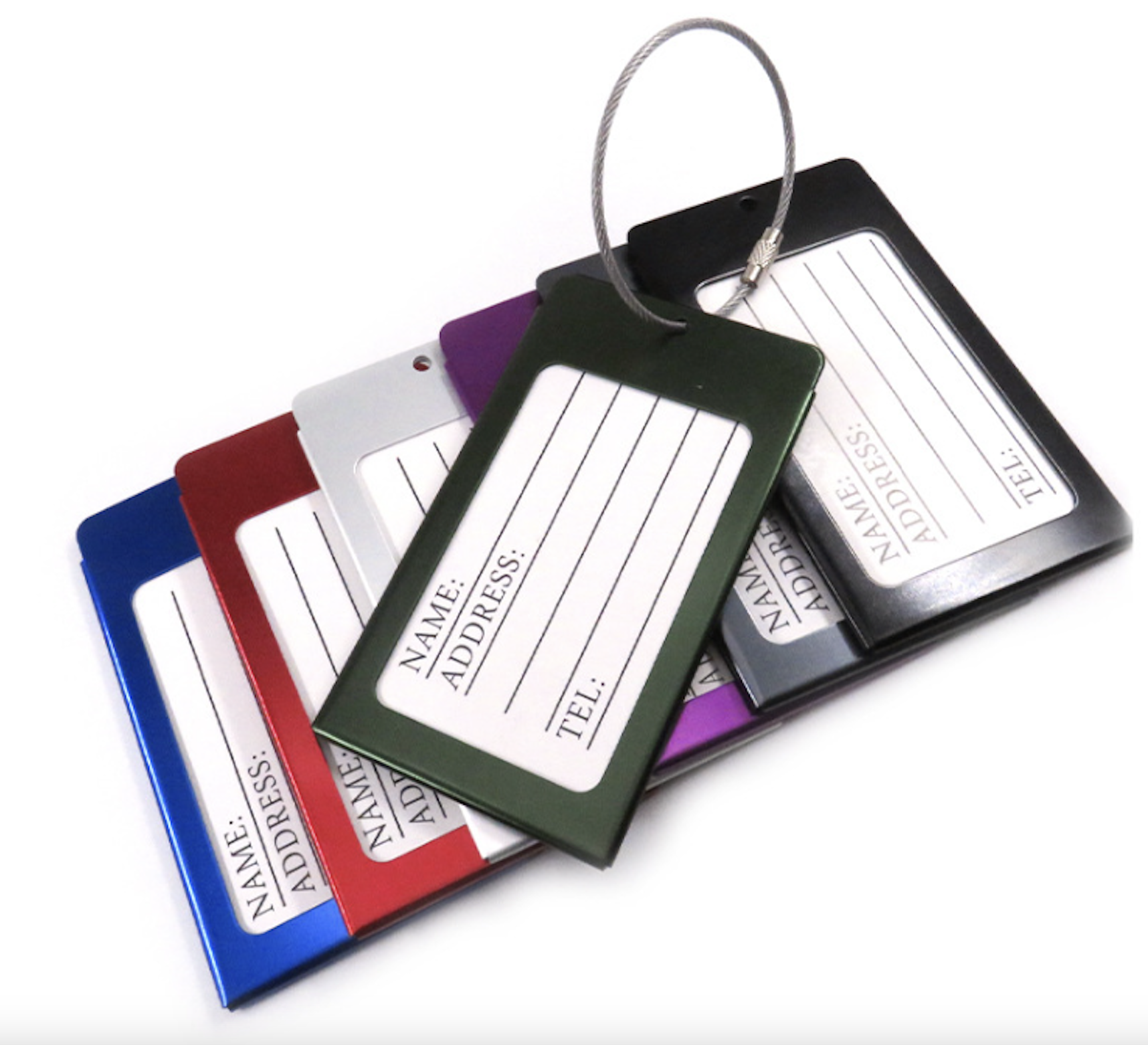 Aluminum Alloy Luggage Tag 1