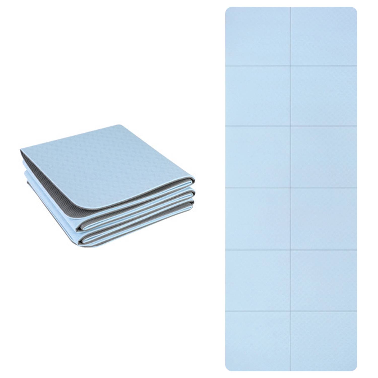 Foldable TPE Non-Slip Yoga Mat 2