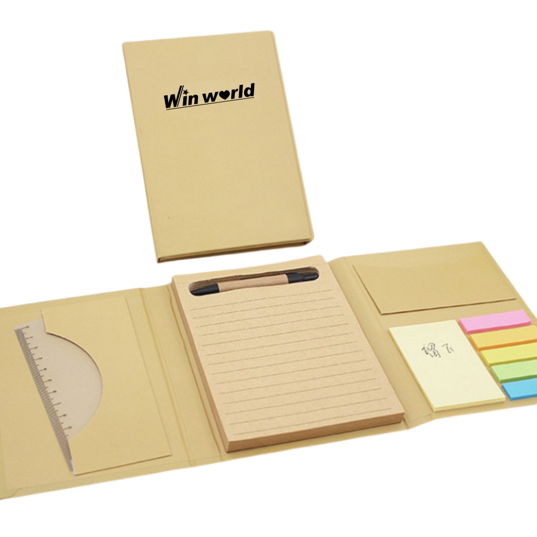 Eco Friendly Flat Sticky Notes Set 3